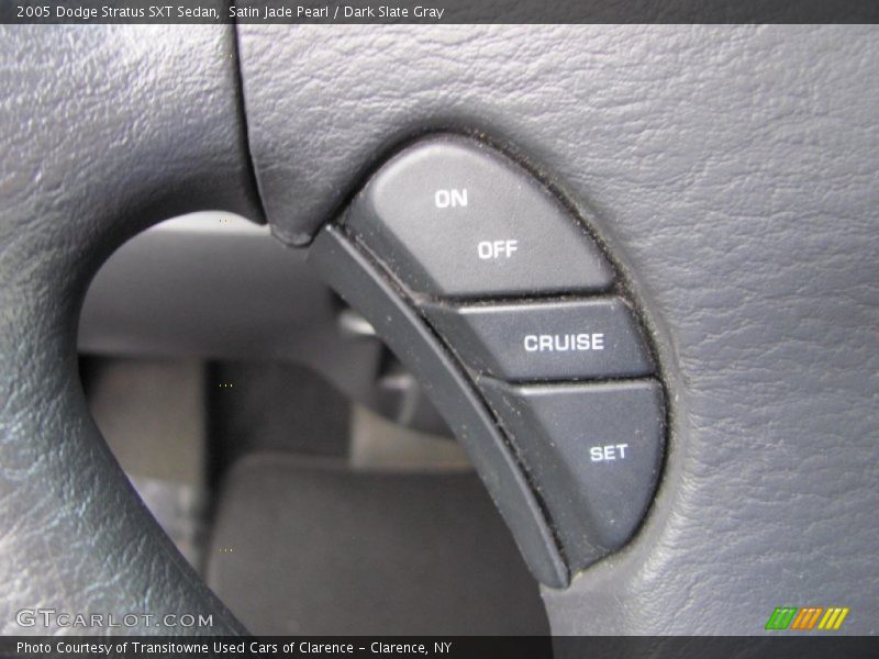 Controls of 2005 Stratus SXT Sedan