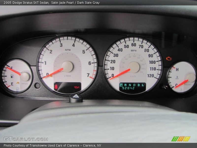  2005 Stratus SXT Sedan SXT Sedan Gauges