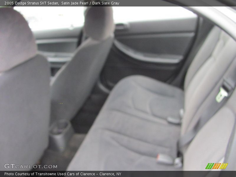 Satin Jade Pearl / Dark Slate Gray 2005 Dodge Stratus SXT Sedan