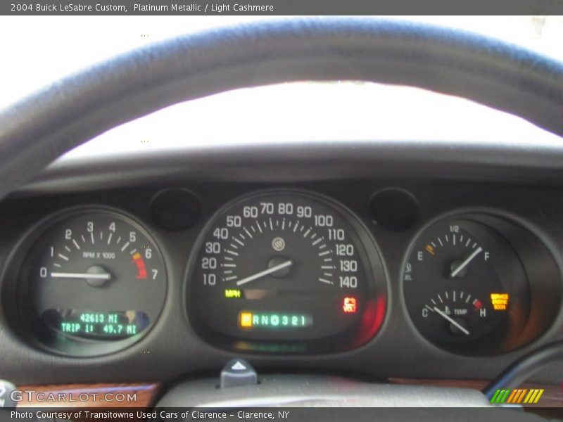 Platinum Metallic / Light Cashmere 2004 Buick LeSabre Custom