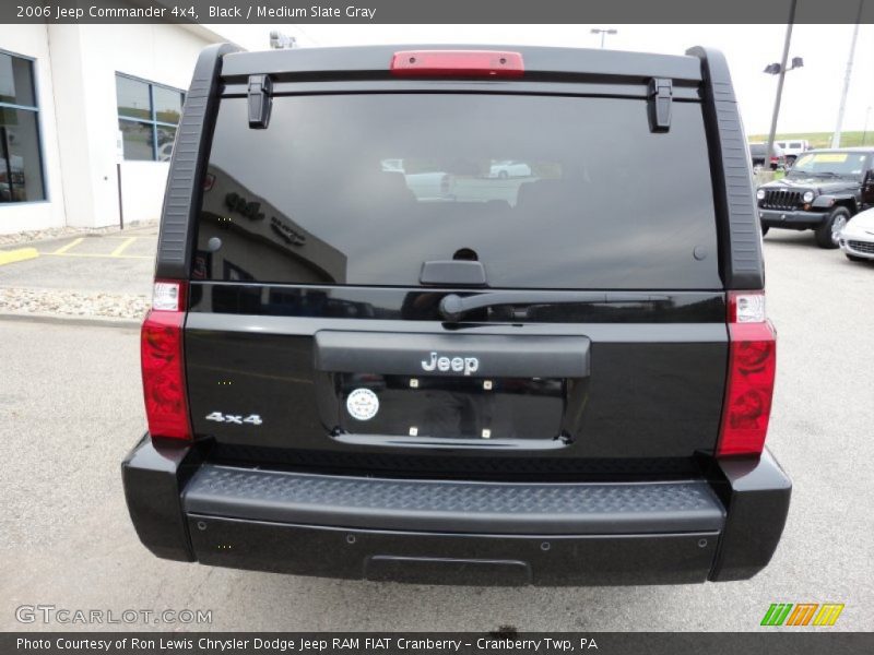 Black / Medium Slate Gray 2006 Jeep Commander 4x4
