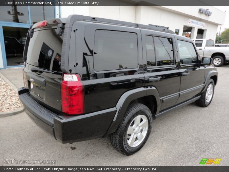 Black / Medium Slate Gray 2006 Jeep Commander 4x4