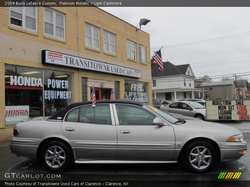 Platinum Metallic / Light Cashmere 2004 Buick LeSabre Custom