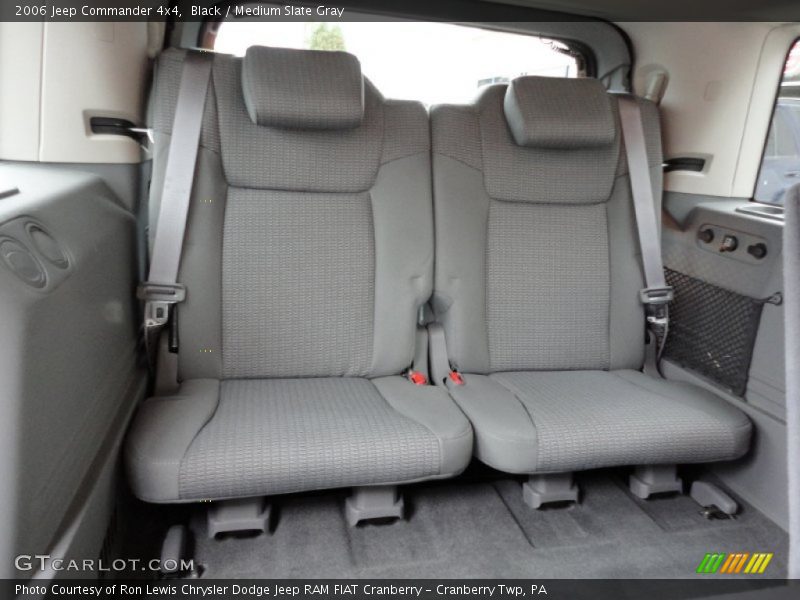 Black / Medium Slate Gray 2006 Jeep Commander 4x4