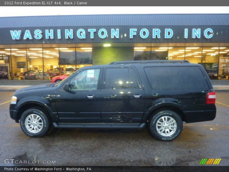 Black / Camel 2012 Ford Expedition EL XLT 4x4