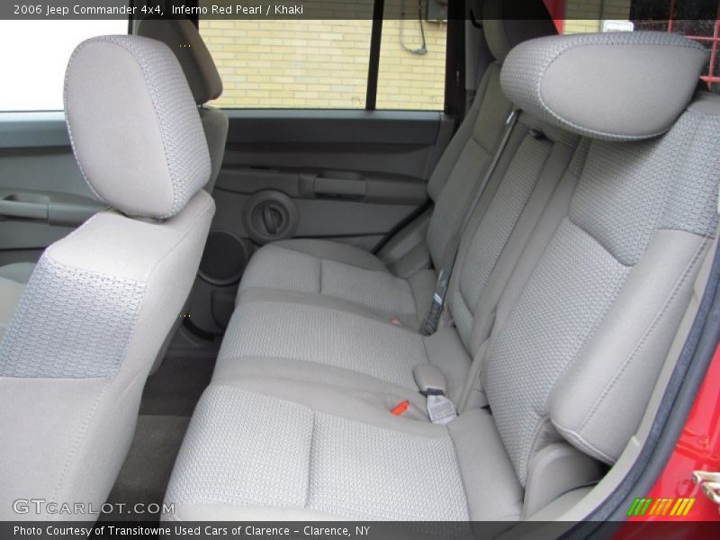 Inferno Red Pearl / Khaki 2006 Jeep Commander 4x4