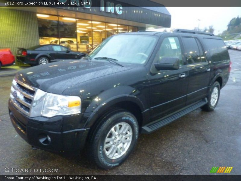 Black / Camel 2012 Ford Expedition EL XLT 4x4