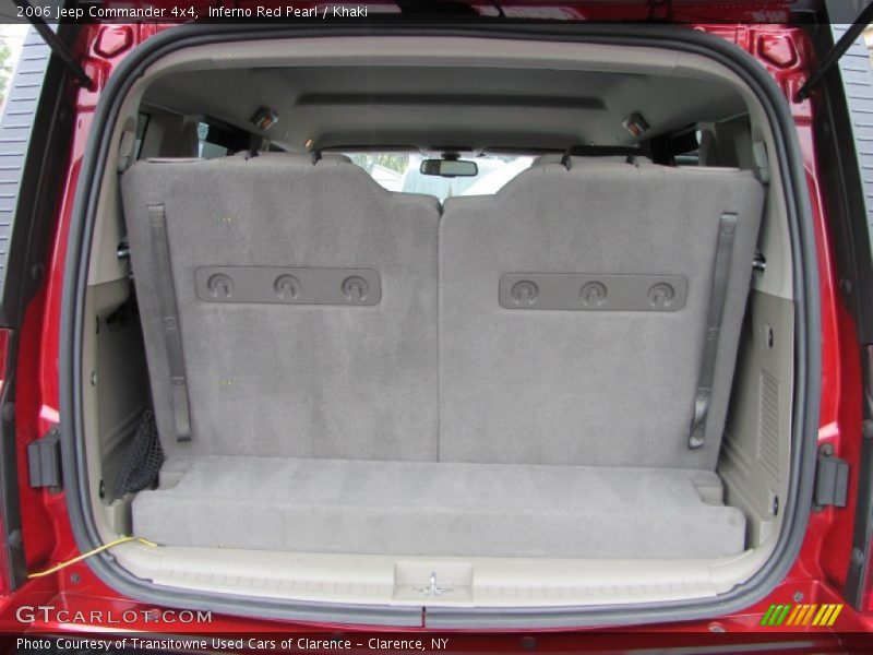 Inferno Red Pearl / Khaki 2006 Jeep Commander 4x4