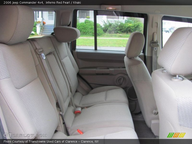 Inferno Red Pearl / Khaki 2006 Jeep Commander 4x4
