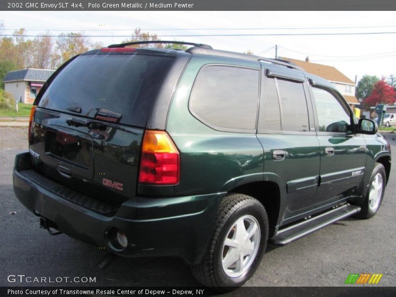 Polo Green Metallic / Medium Pewter 2002 GMC Envoy SLT 4x4