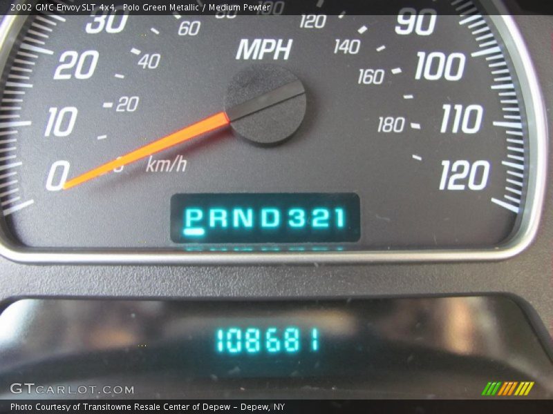 Polo Green Metallic / Medium Pewter 2002 GMC Envoy SLT 4x4