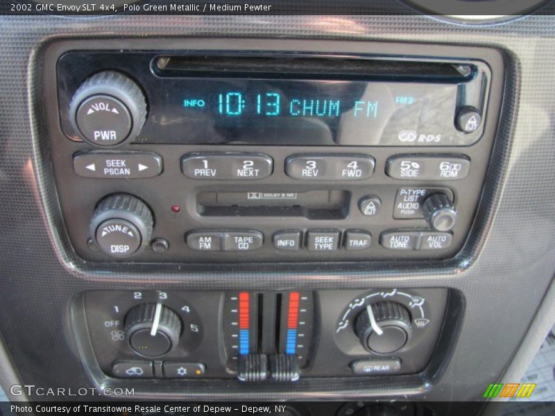 Polo Green Metallic / Medium Pewter 2002 GMC Envoy SLT 4x4