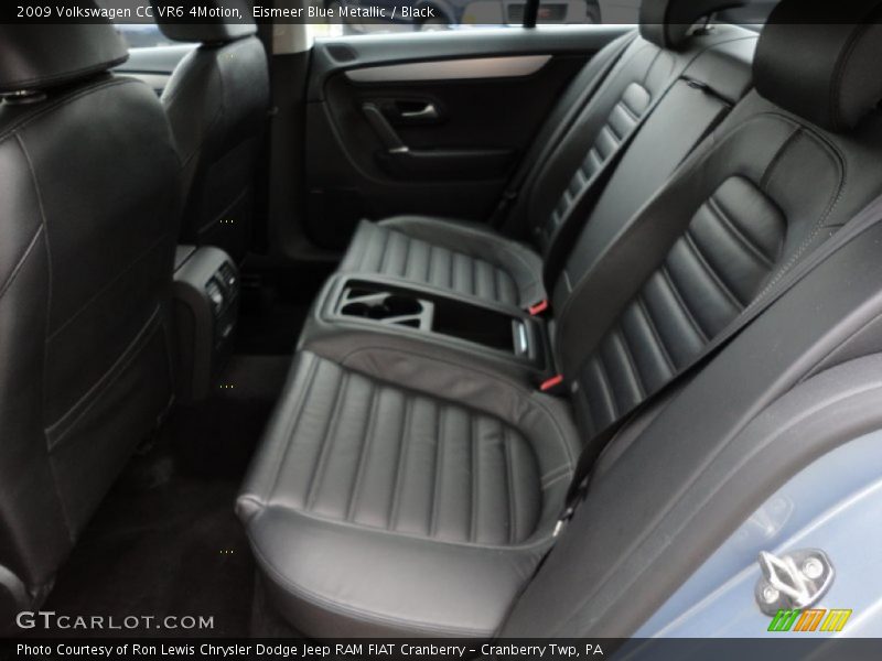Eismeer Blue Metallic / Black 2009 Volkswagen CC VR6 4Motion