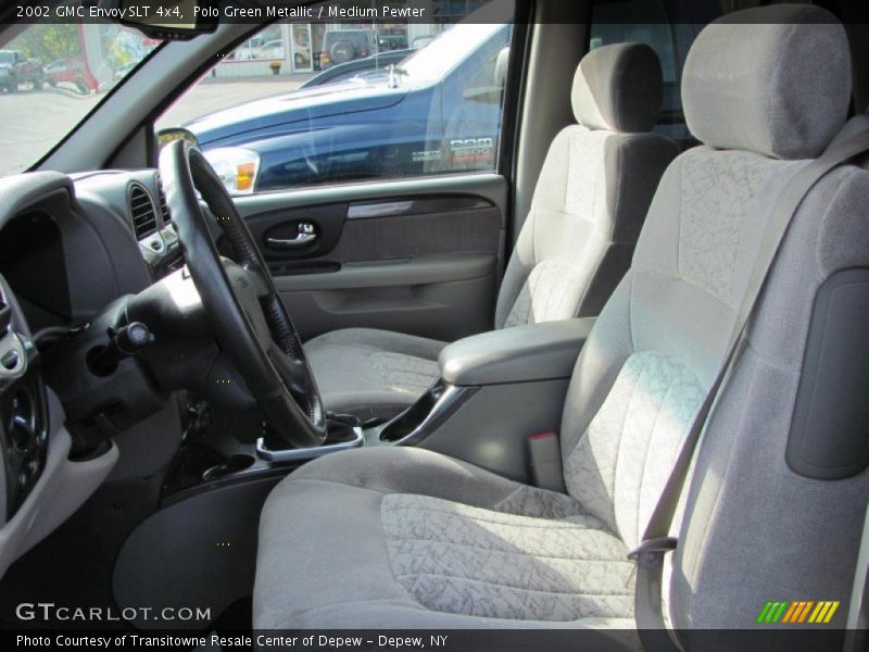 Polo Green Metallic / Medium Pewter 2002 GMC Envoy SLT 4x4