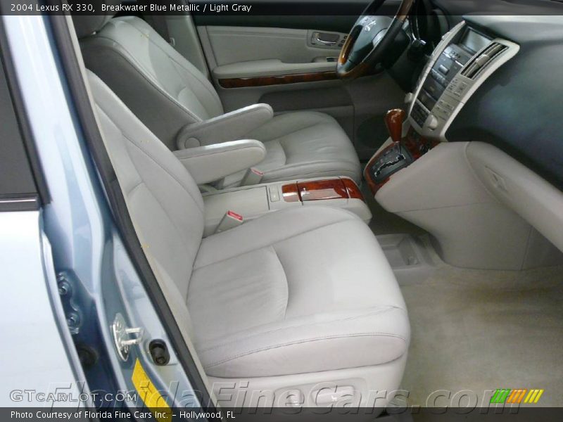 Breakwater Blue Metallic / Light Gray 2004 Lexus RX 330