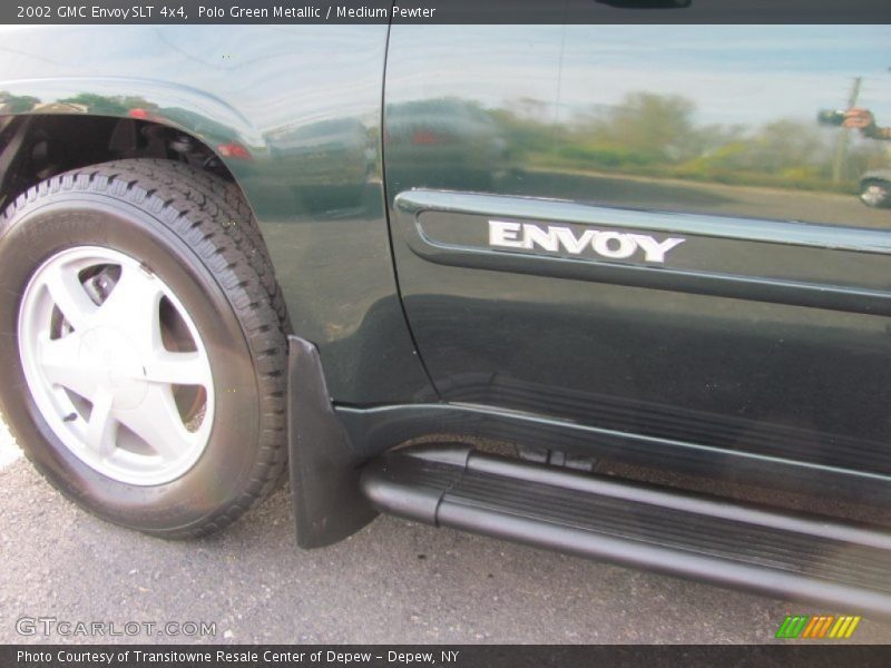 Polo Green Metallic / Medium Pewter 2002 GMC Envoy SLT 4x4
