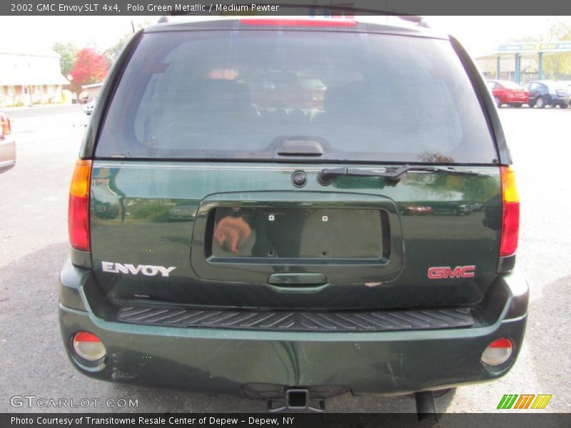 Polo Green Metallic / Medium Pewter 2002 GMC Envoy SLT 4x4