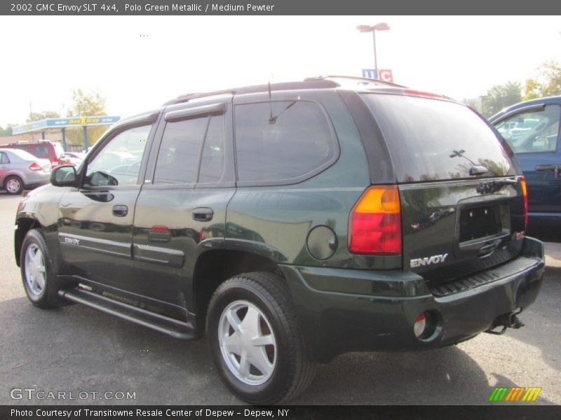 Polo Green Metallic / Medium Pewter 2002 GMC Envoy SLT 4x4