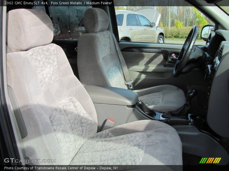 Polo Green Metallic / Medium Pewter 2002 GMC Envoy SLT 4x4