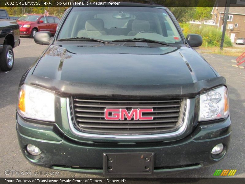Polo Green Metallic / Medium Pewter 2002 GMC Envoy SLT 4x4