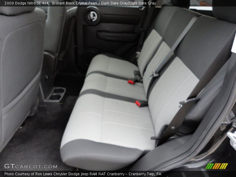 Brilliant Black Crystal Pearl / Dark Slate Gray/Light Slate Gray 2009 Dodge Nitro SE 4x4