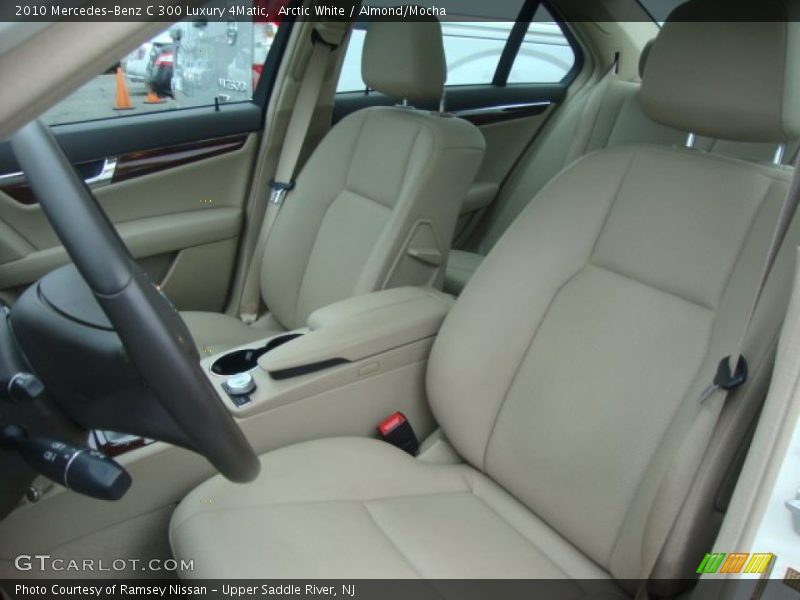 Arctic White / Almond/Mocha 2010 Mercedes-Benz C 300 Luxury 4Matic