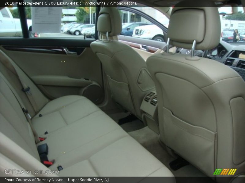 Arctic White / Almond/Mocha 2010 Mercedes-Benz C 300 Luxury 4Matic