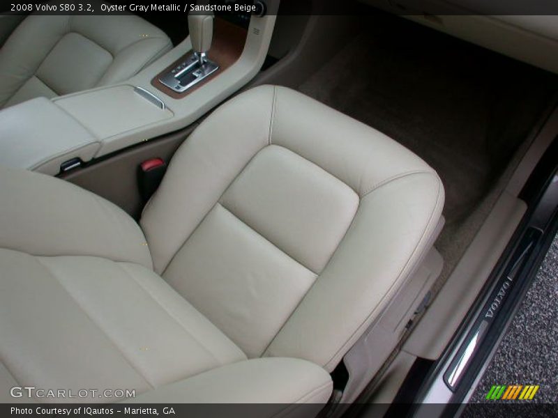 Oyster Gray Metallic / Sandstone Beige 2008 Volvo S80 3.2