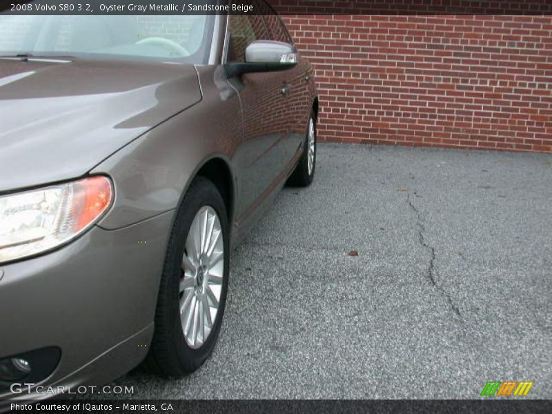Oyster Gray Metallic / Sandstone Beige 2008 Volvo S80 3.2