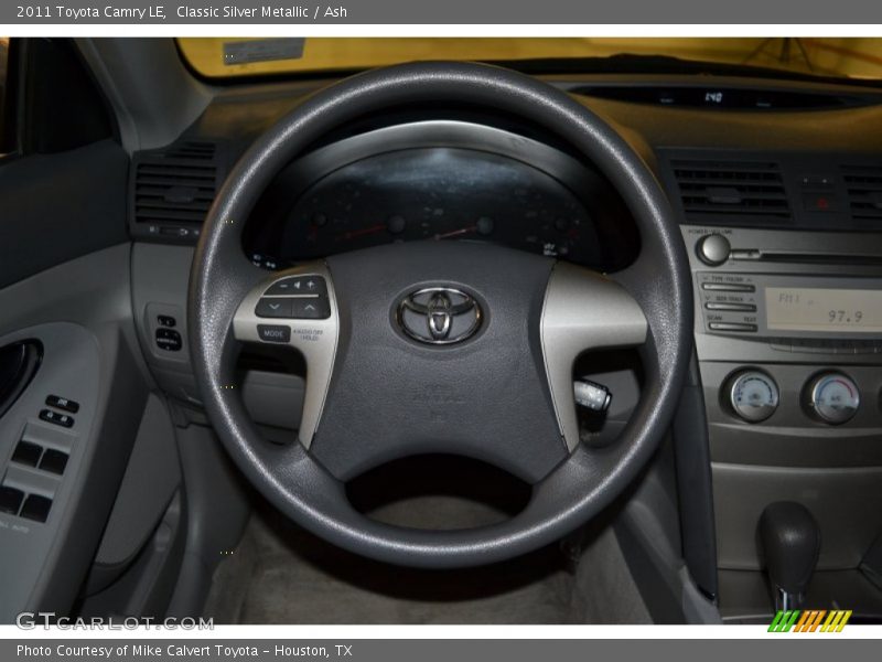 Classic Silver Metallic / Ash 2011 Toyota Camry LE