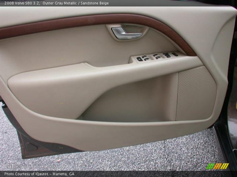 Oyster Gray Metallic / Sandstone Beige 2008 Volvo S80 3.2