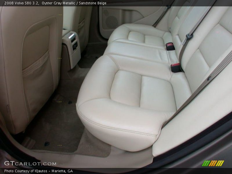 Oyster Gray Metallic / Sandstone Beige 2008 Volvo S80 3.2