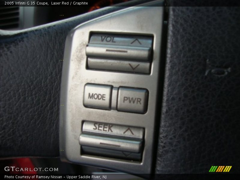 Laser Red / Graphite 2005 Infiniti G 35 Coupe
