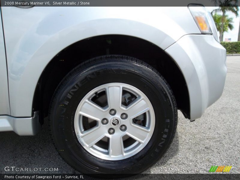 Silver Metallic / Stone 2008 Mercury Mariner V6