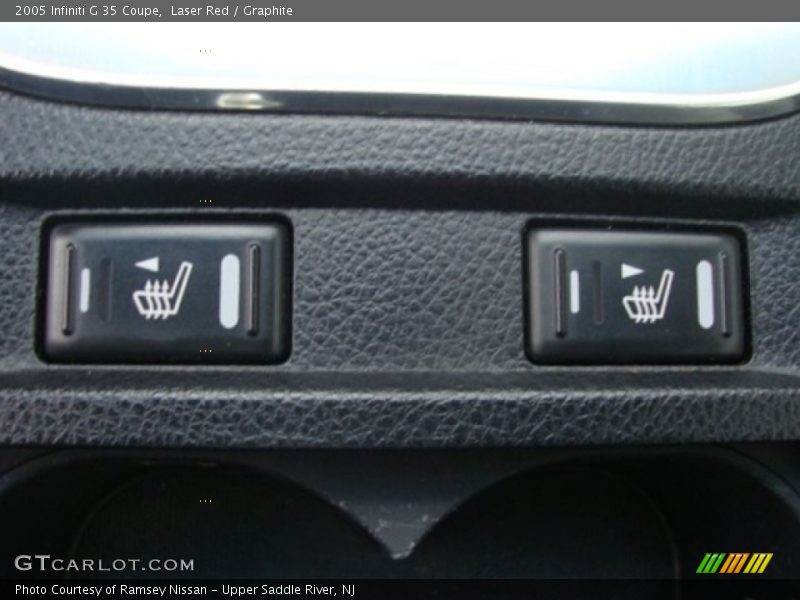 Laser Red / Graphite 2005 Infiniti G 35 Coupe