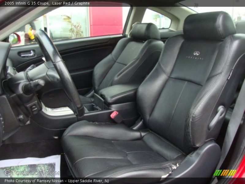  2005 G 35 Coupe Graphite Interior
