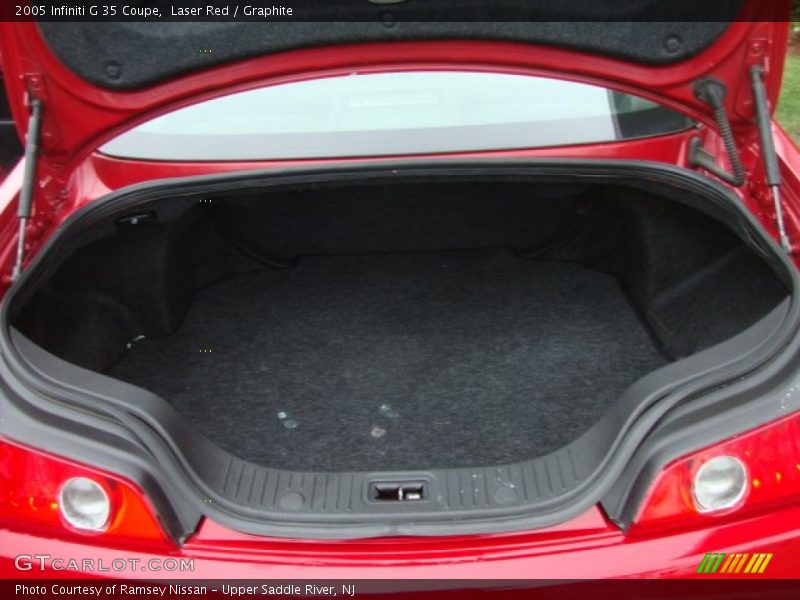 Laser Red / Graphite 2005 Infiniti G 35 Coupe