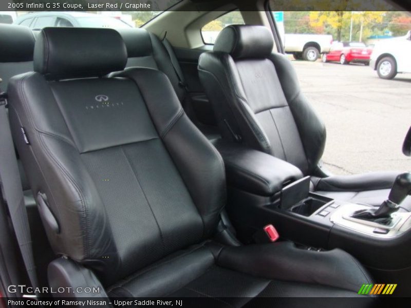 Laser Red / Graphite 2005 Infiniti G 35 Coupe