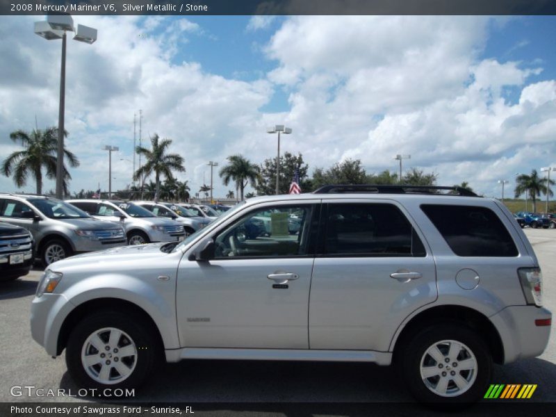 Silver Metallic / Stone 2008 Mercury Mariner V6