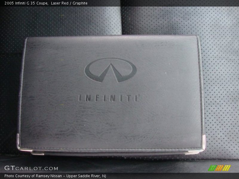 Books/Manuals of 2005 G 35 Coupe