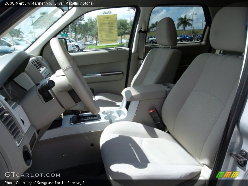 Silver Metallic / Stone 2008 Mercury Mariner V6