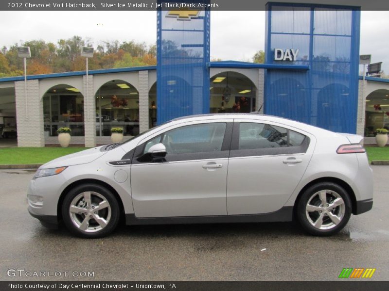 Silver Ice Metallic / Jet Black/Dark Accents 2012 Chevrolet Volt Hatchback