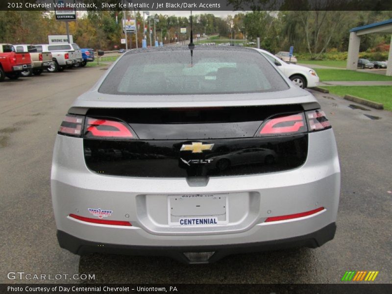Silver Ice Metallic / Jet Black/Dark Accents 2012 Chevrolet Volt Hatchback