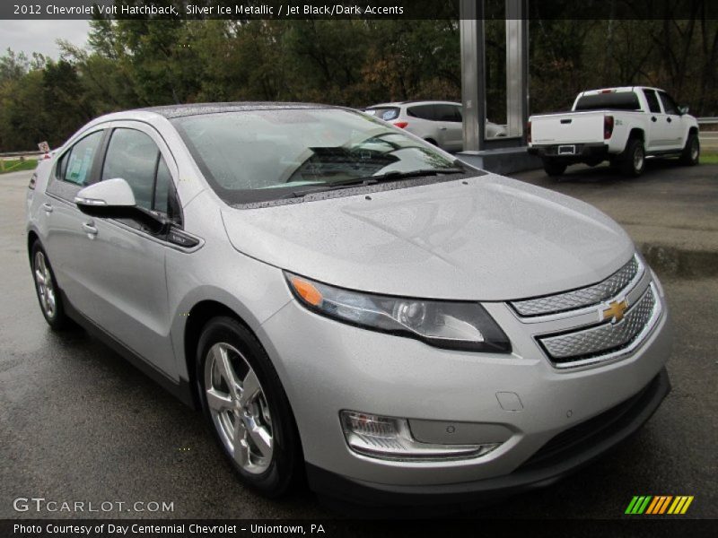 Silver Ice Metallic / Jet Black/Dark Accents 2012 Chevrolet Volt Hatchback