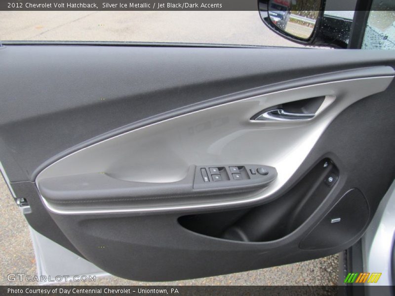 Silver Ice Metallic / Jet Black/Dark Accents 2012 Chevrolet Volt Hatchback
