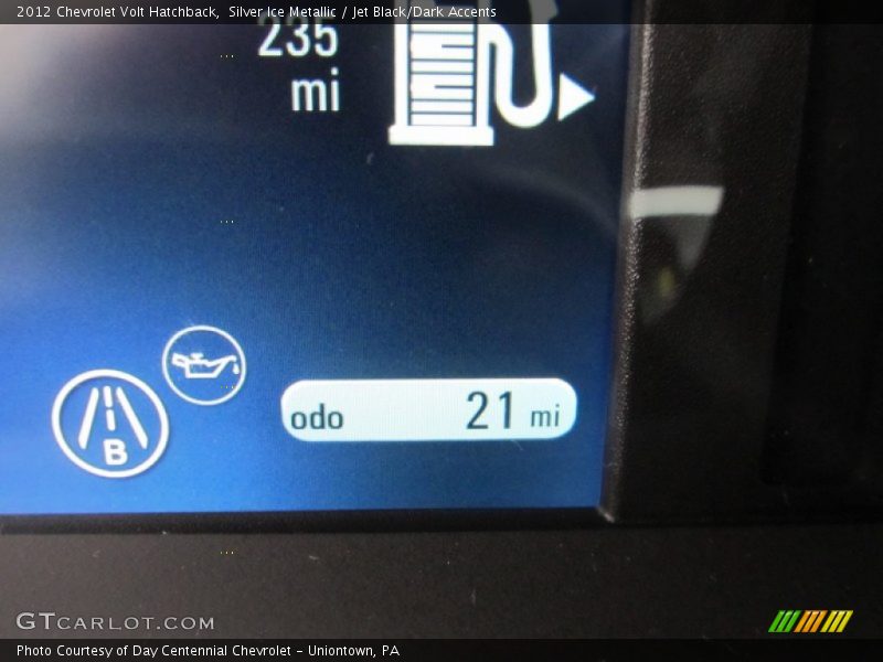 Silver Ice Metallic / Jet Black/Dark Accents 2012 Chevrolet Volt Hatchback