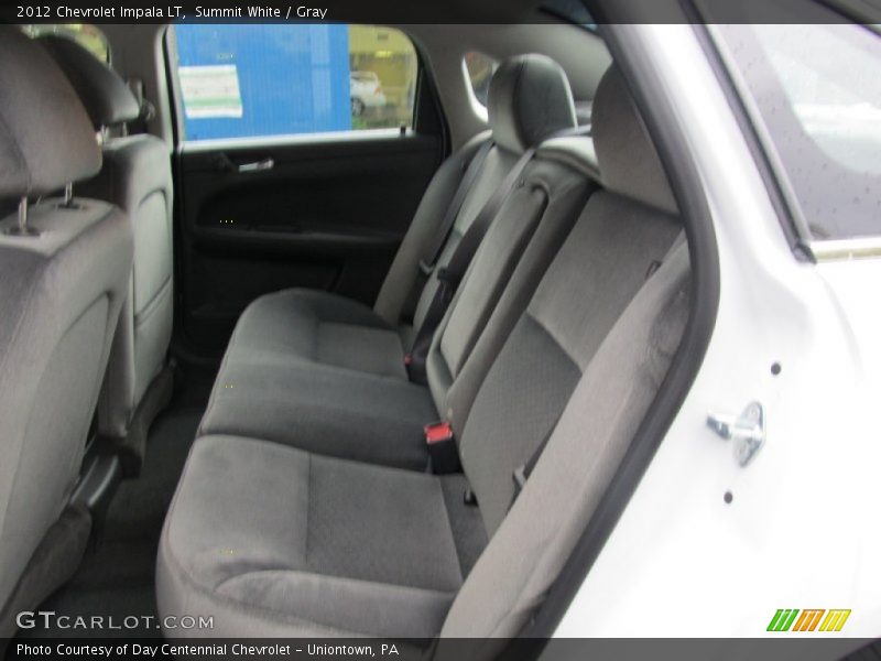 Summit White / Gray 2012 Chevrolet Impala LT