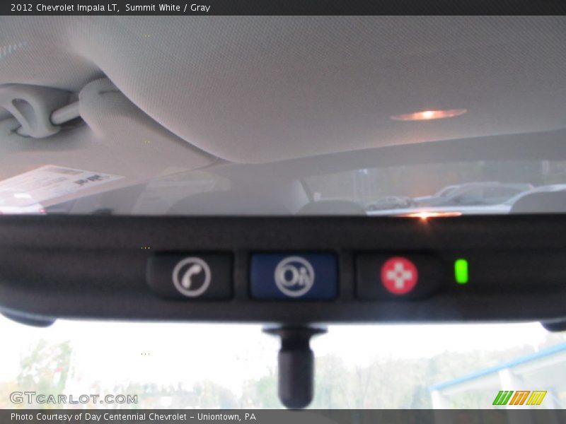 Summit White / Gray 2012 Chevrolet Impala LT