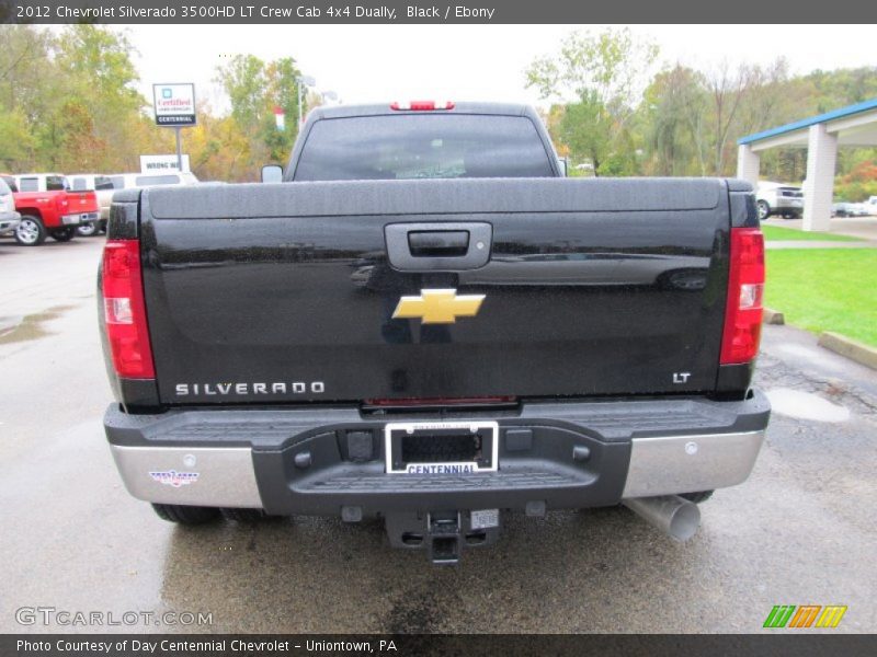Black / Ebony 2012 Chevrolet Silverado 3500HD LT Crew Cab 4x4 Dually