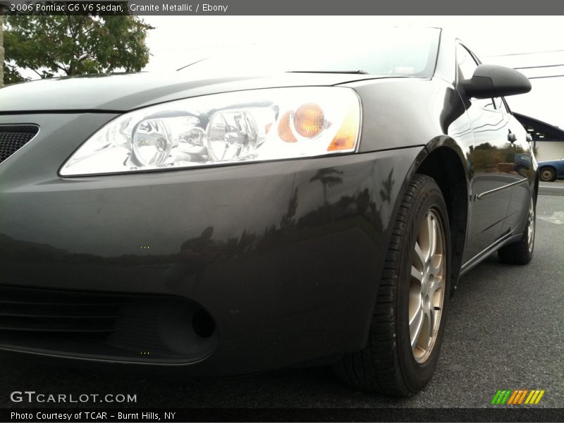 Granite Metallic / Ebony 2006 Pontiac G6 V6 Sedan
